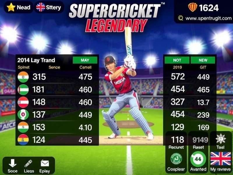 Super Cricket Legendary download statistics in India